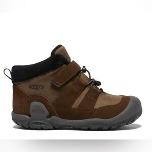 KEEN Knotch Chukka Toddler Kids Brown and Black Adventure Boots Size 9